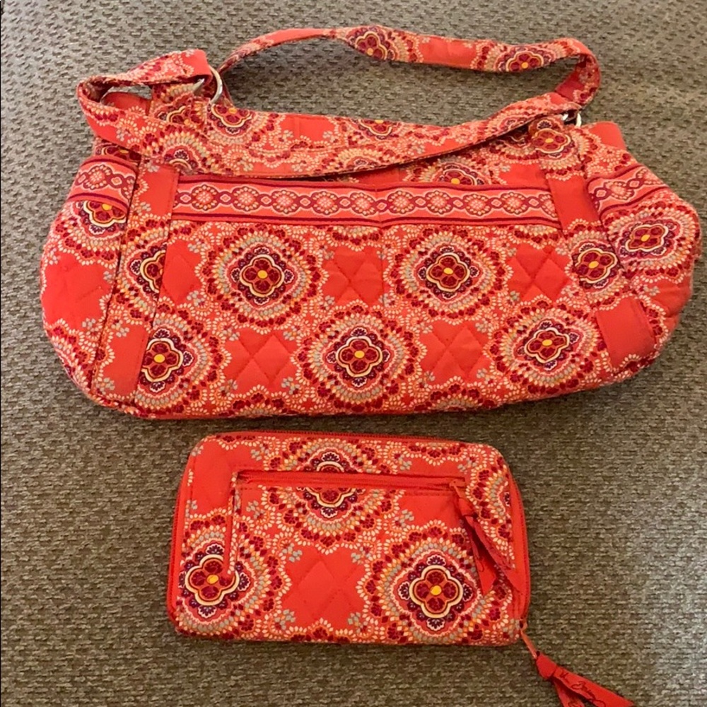 Vera bradley purse set